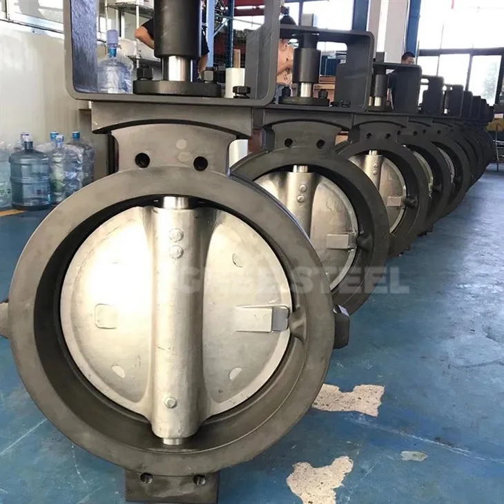 Süsinikterasest topeltnihkega liblikklapp