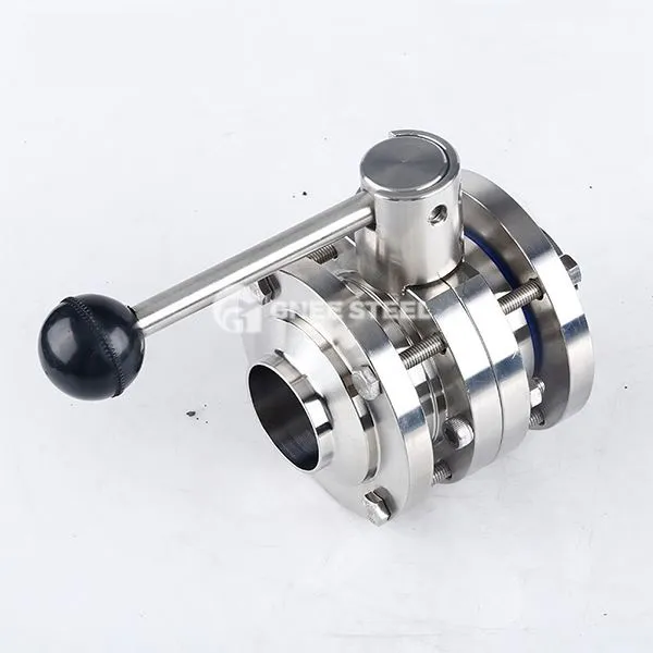 3 -osaline liblikaventiil