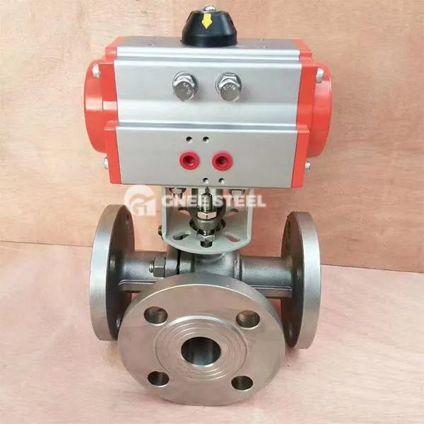 3 -suunaline mootoriga kuulventiil