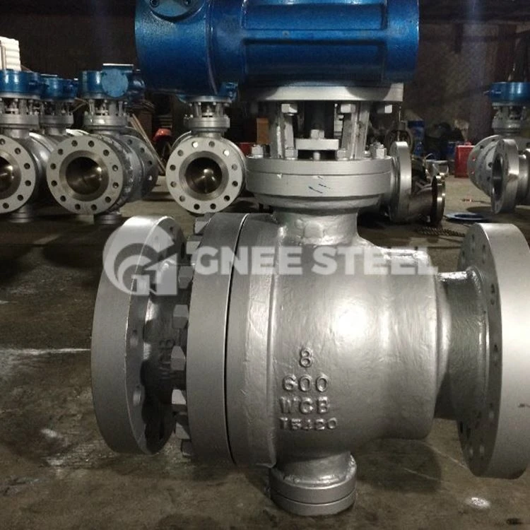 API 6D Trunnion Pall Klapp