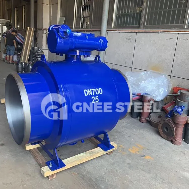 API 6D trunnion-monteeritud kuulventiilid