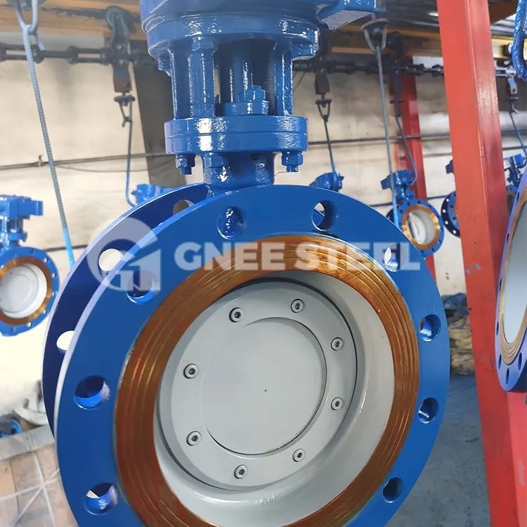 Süsinikterasest kolmekordne ekstsentriline liblikklapp