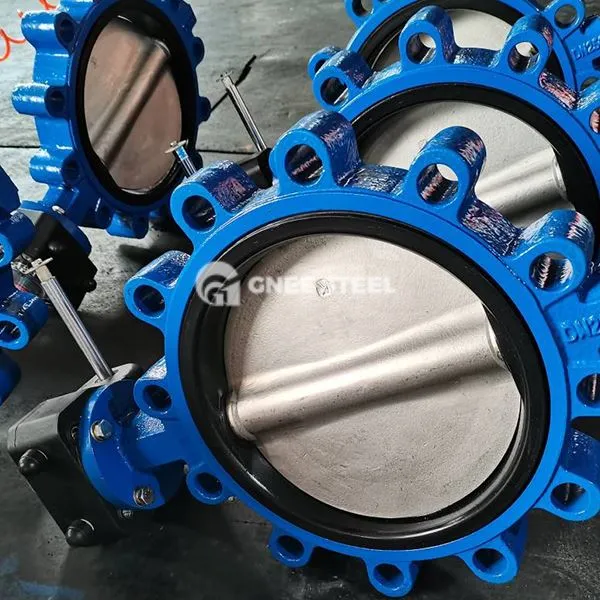 Malmist vapustatud liblikaventiilid