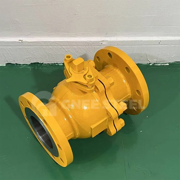 Valatud terasest ujuv kuulventiil