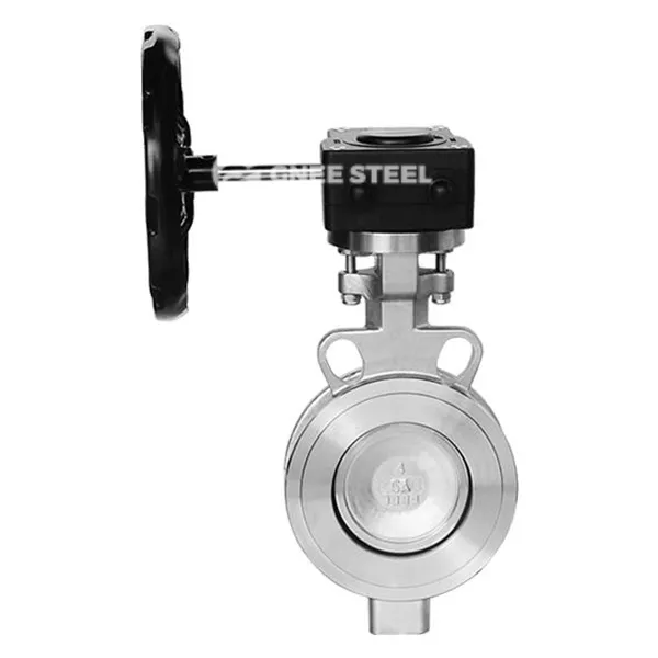 Topelt ekstsentriline suure jõudlusega liblikaventiil