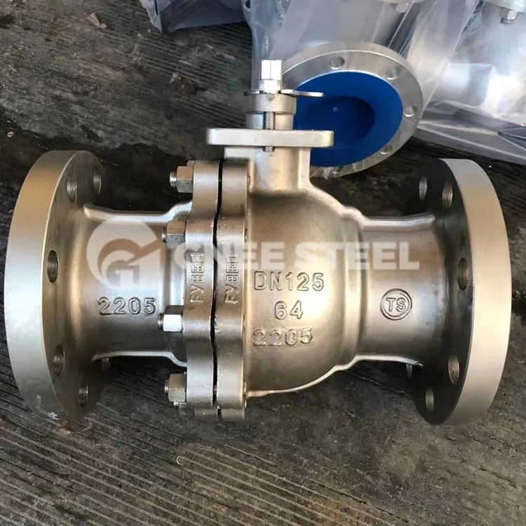 Kahepoolsed roostevabast terasest kuulventiilid