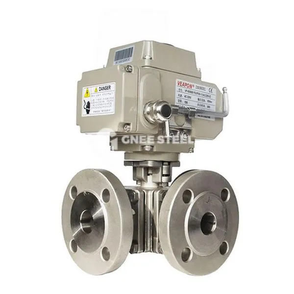 Electric 3- tee kuulventiilid