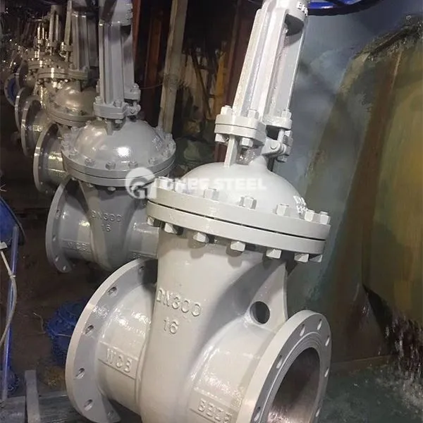 Vangitud kiiluvärava ventiilid