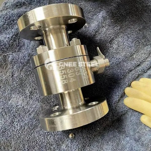 Sepistatud terasest kõrgsurve kuuliklapid