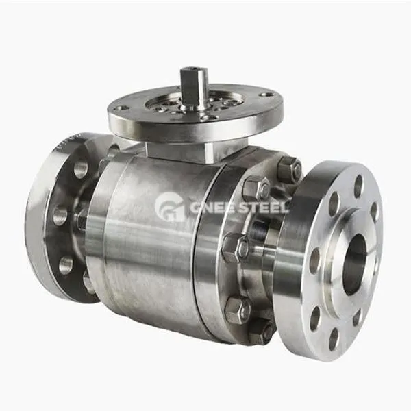 Sepistatud terasest trunnioonkuuli klapp