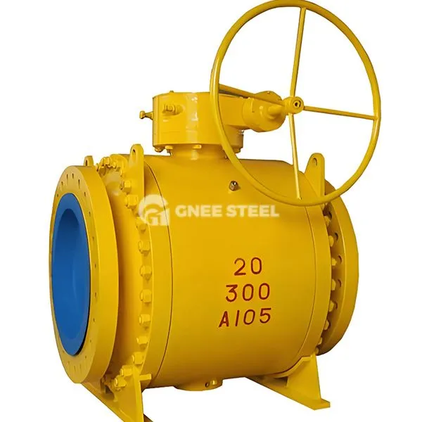 Täispuhutud trunnion kinnitatud kuulventiil