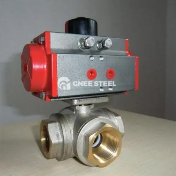 Kõrgsurve 3- tee kuulventiilid