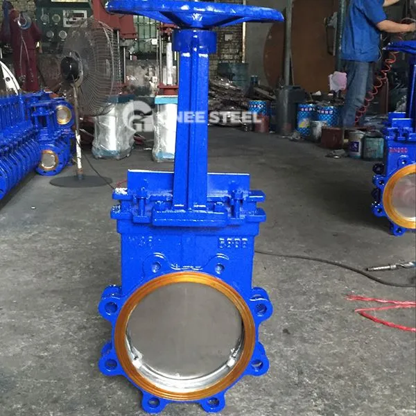 Käsitsi noaväravaventiilid