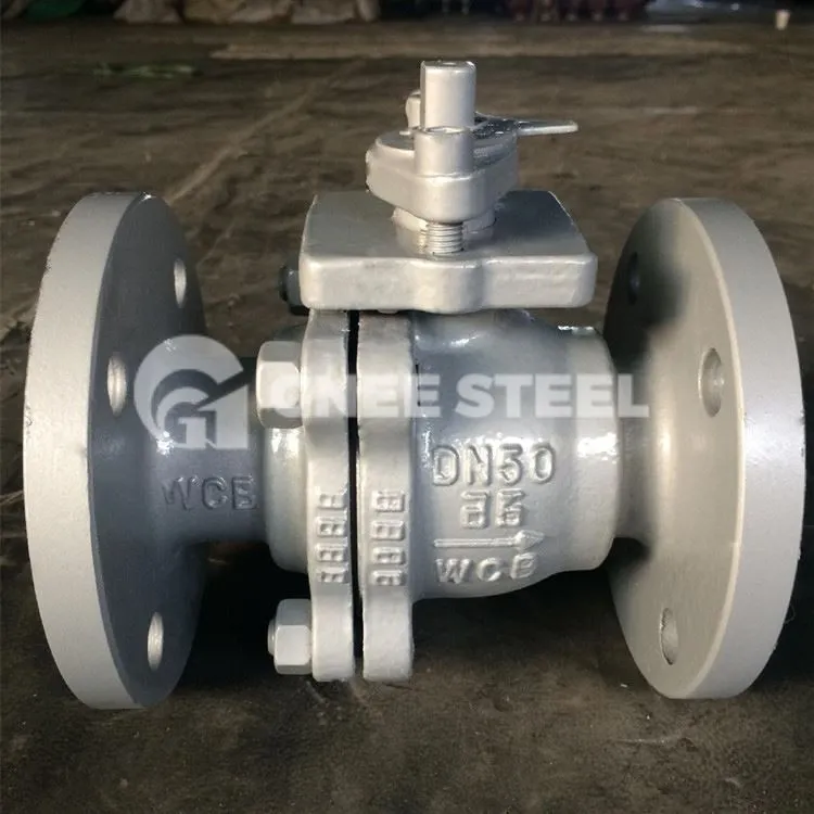 Metallist istmega äärikuga kuulventiilid