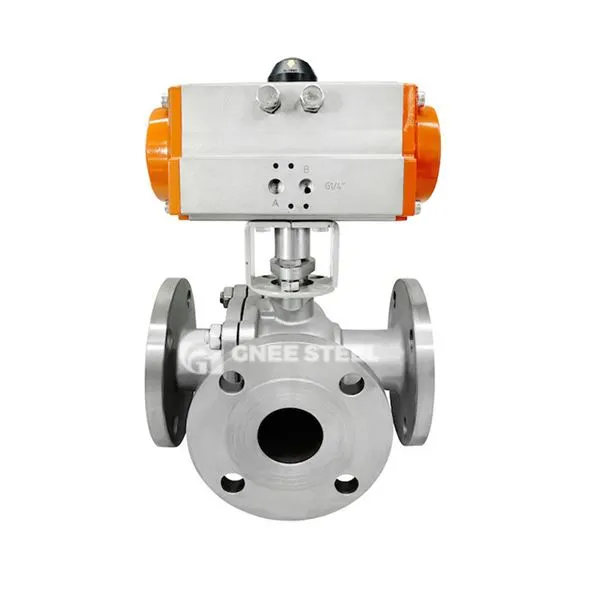 Pneumaatiline 3 -suunaline kuuliklapp