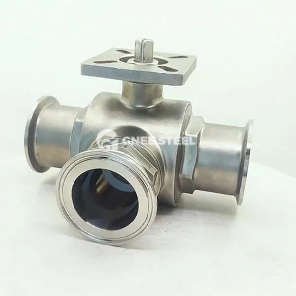 Sanitaartehnika 3- tee kuulventiilid