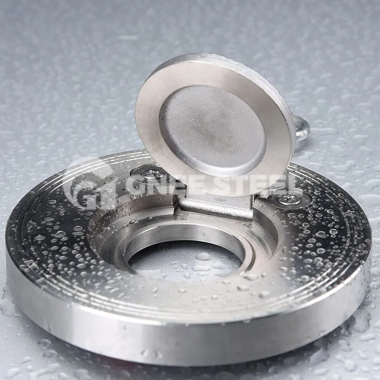 Ühe kettaga vahvli kontrollklapp