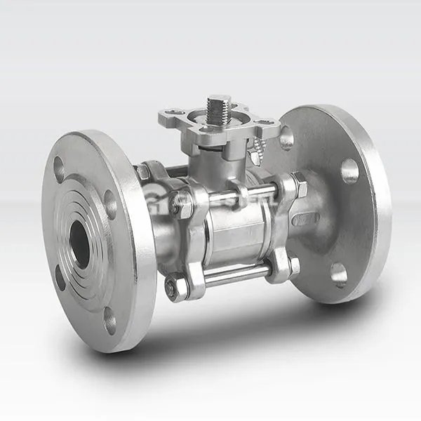 Kolmeosaline kuulventiil