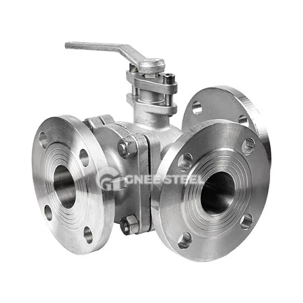 Kolmesuunalised ääristatud kuulventiilid